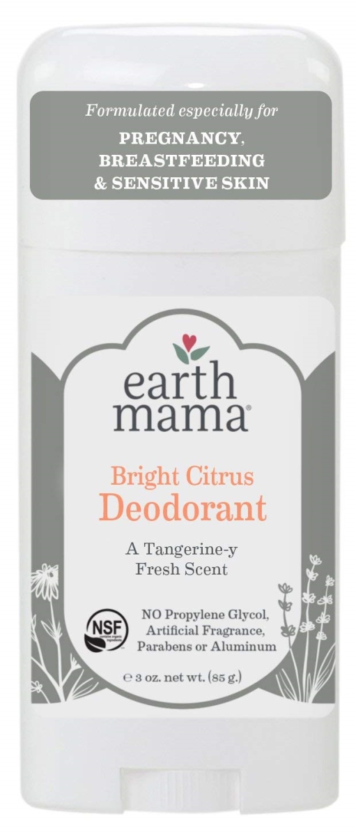 317698 Deodorant For Sensitive Skin, Pregnancy & Breastfeeding Bright Citrus, 3 Oz