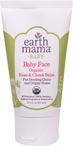 317608 Baby Face Organic Nose & Cheek Balm For Dry Skin, 2 Oz
