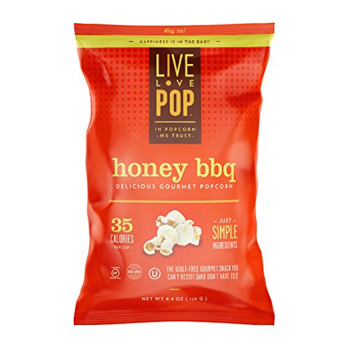 284549 Honey Bbq Popcorn, 4.4 Oz - Pack Of 12