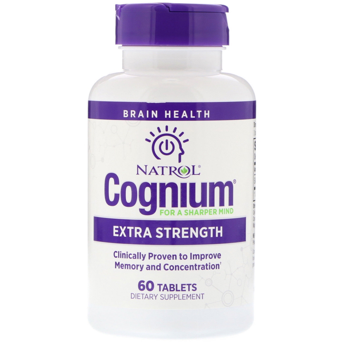 318127 Cognium Extra Strength Memory & Concentration Tablets - 60 Tablets