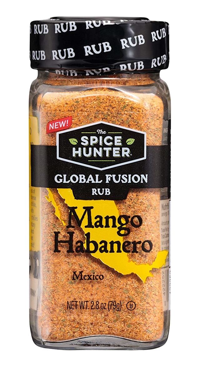 Spice Hunter 301271 Mango Habanero Global Fusion Rub, 2.8 Oz - Pack Of 3