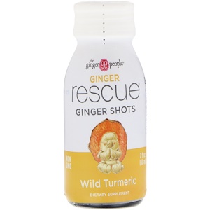 Ginger People 323486 2 Oz Ginger Rescue Wild Turmeric Shots - Pack Of 12