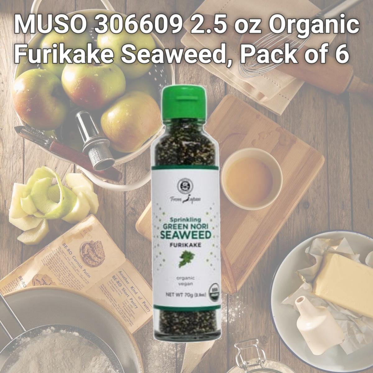 Picture of MUSO 306609 2.5 oz Organic Furikake Seaweed, Pack of 6