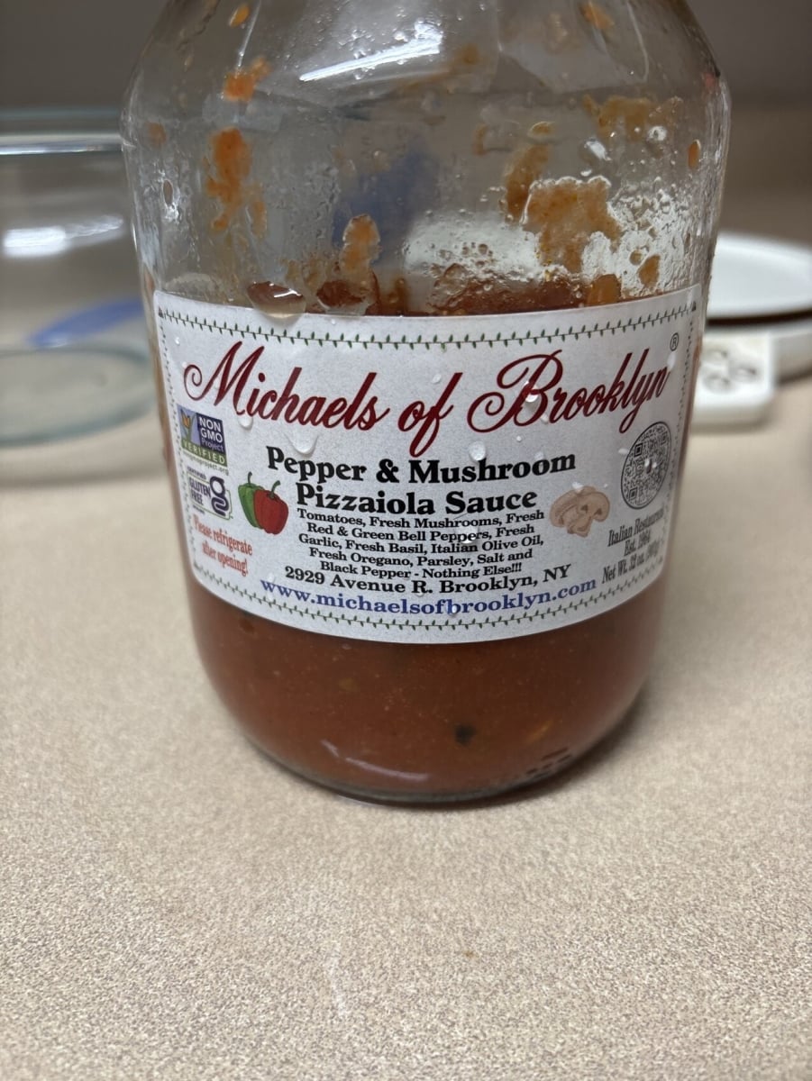 2500908 32 oz Pizzaiola Sauce with Pepper & Mushroom - Pack of 6