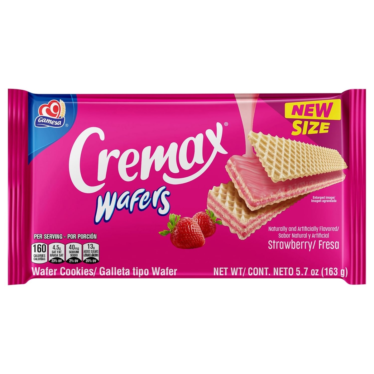 UPC 686700000054 product image for 2404360 5.7 oz Strawberry Sugar Wafer Cookie - Case of 9 | upcitemdb.com