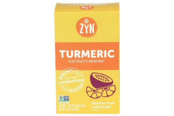 2313223 8 oz Passion Fruit Lemonade Turmeric Electrolyte Drink Mix - Case of 8