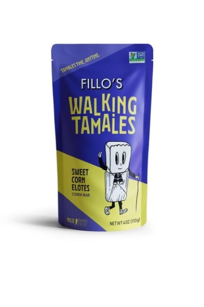 2400853 4 oz Elutes Sweet Corn Tamales - Case of 7