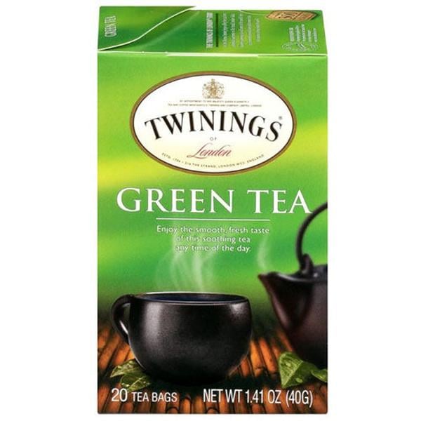 Twinings Pure Green Tea Bags 20 Count Box
