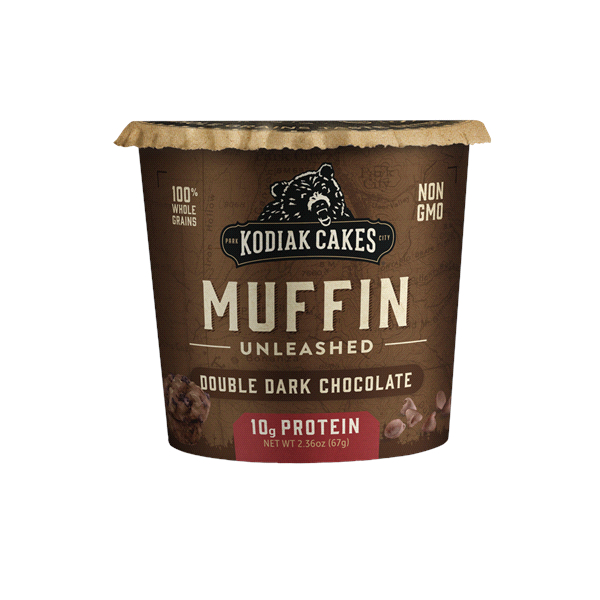267822 2.19 oz Double Dark Chocolate Protein Muffin Mix
