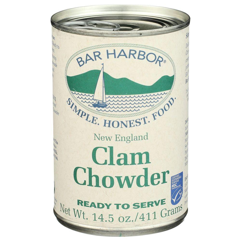 Bar Harbor New England Style All Natural Clam Chowder 15 oz