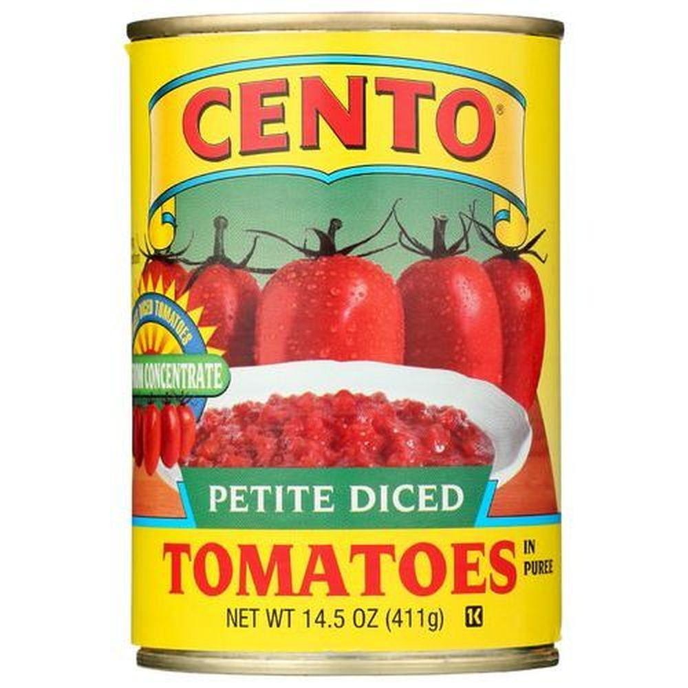 CENTO, PETITE DICED TOMATOES