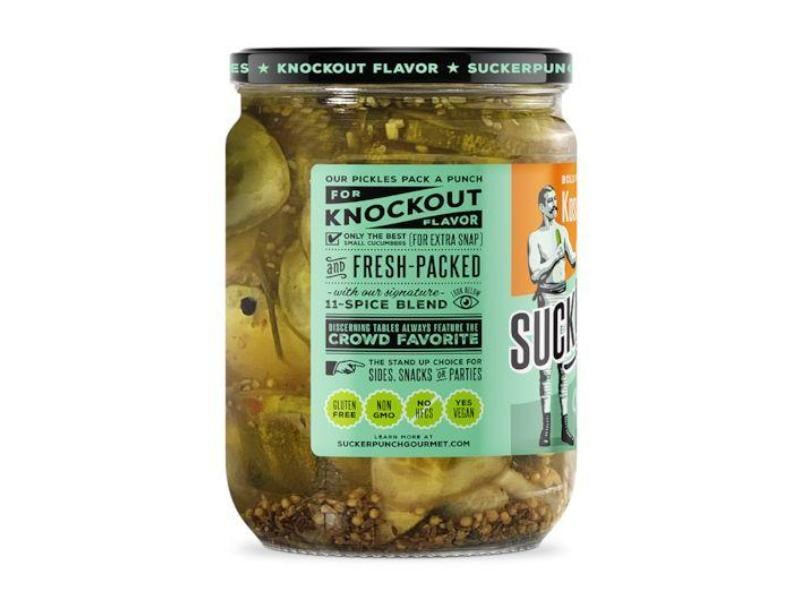 Suckerpunch: Pickle Chips Dill 24 Oz