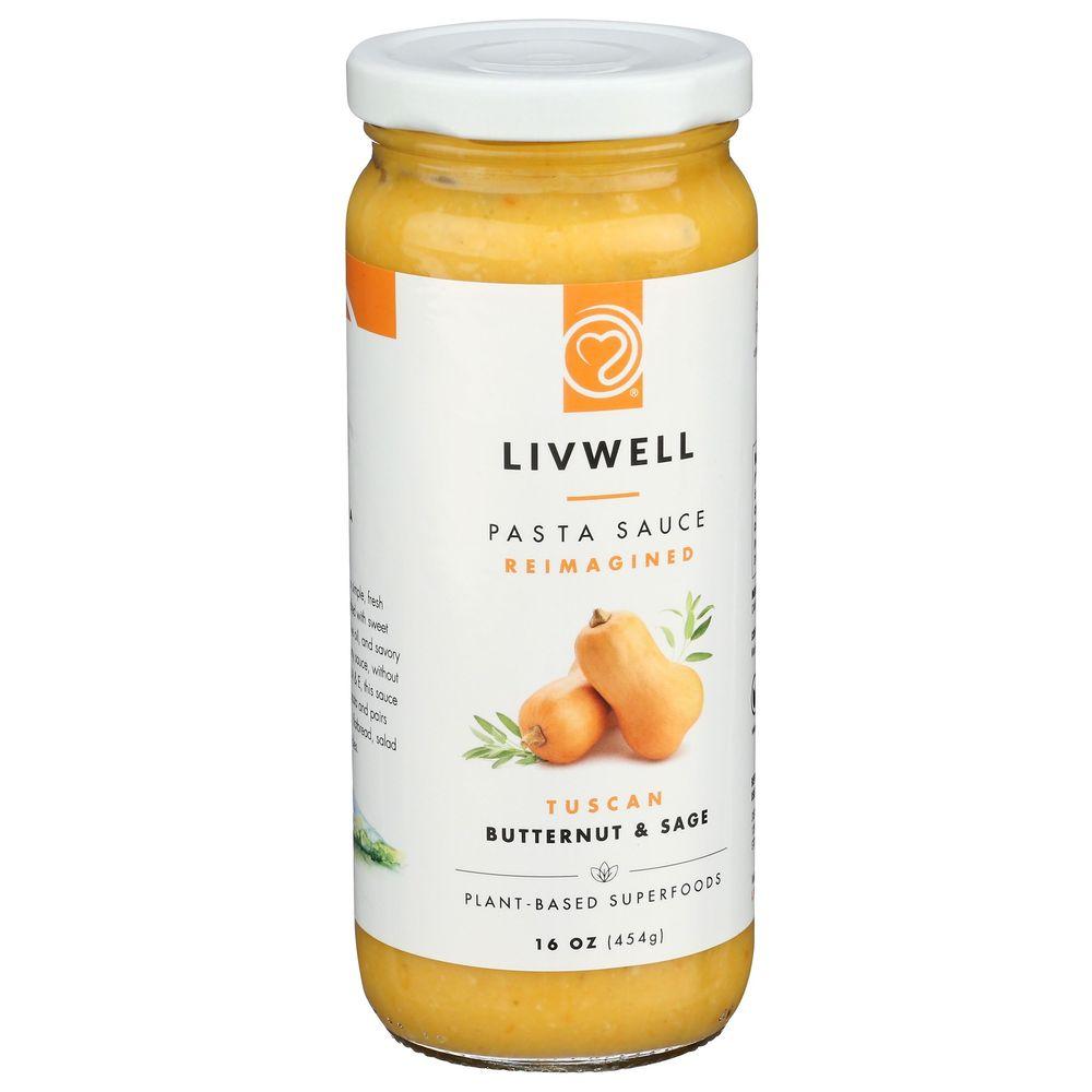 LIVWELL FOODS - Sauce Tuscan Butternut and Sage 16OZ ( Pack of 6)