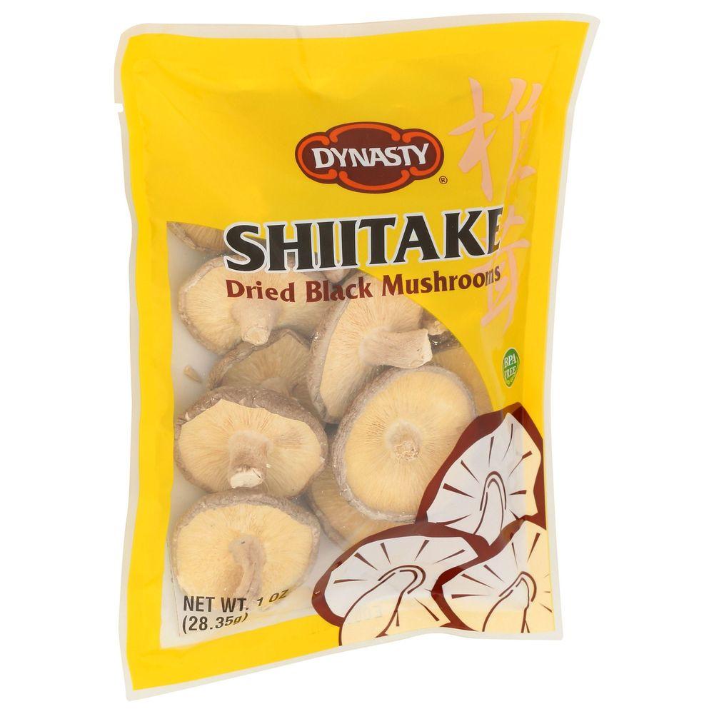 5584 1 oz Shiitake Dried Black Mushrooms