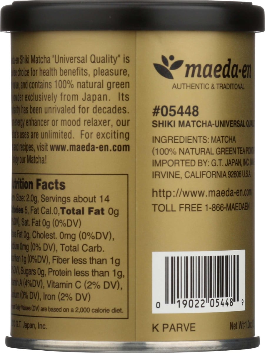 MAEDA-EN, GREEN TEA POWDER, MATCHA