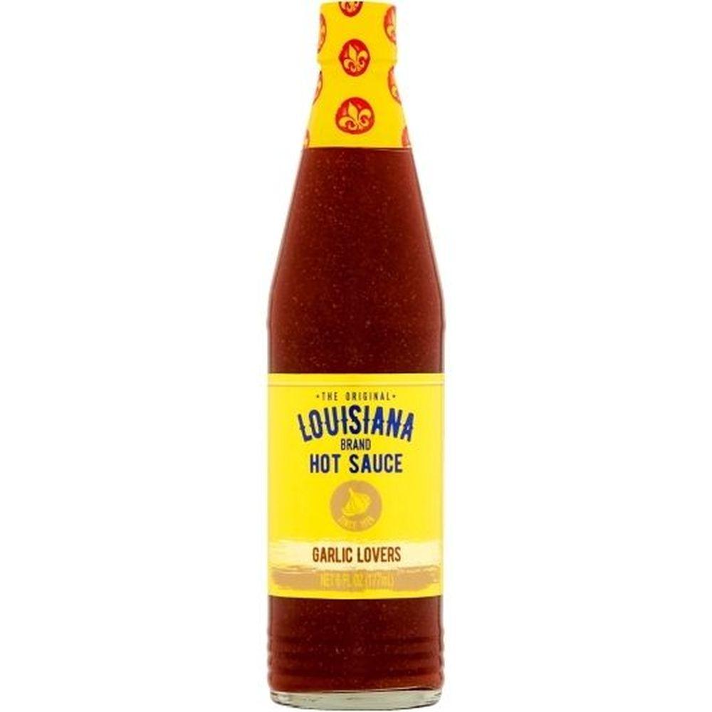 The Original Louisiana Brand Hot Sauce Garlic Lovers Shelf-Stable 6 fl oz Bottle