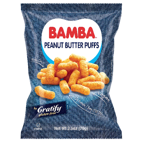 344265 2.5 oz Bamba Peanut Butter Puffs