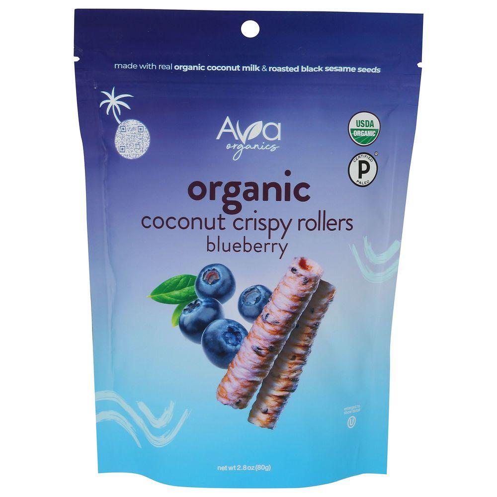 2501085 2.8 oz Blueberry Coconut Crispy Rollers