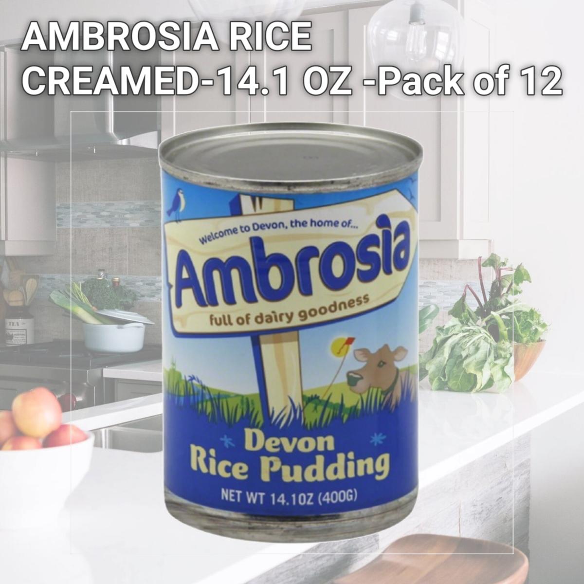 Picture of AMBROSIA RICE CREAMED-14.1 OZ -Pack of 12