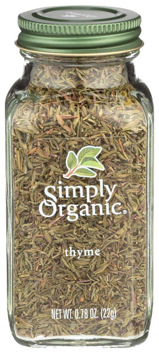 Simply Organic Thyme Leaf Shelf-Stable 0.78 oz Bottle