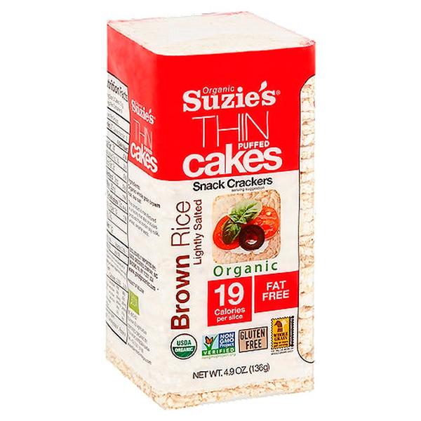 215891 4.9 oz Puffed Salted Thin Rice Cake