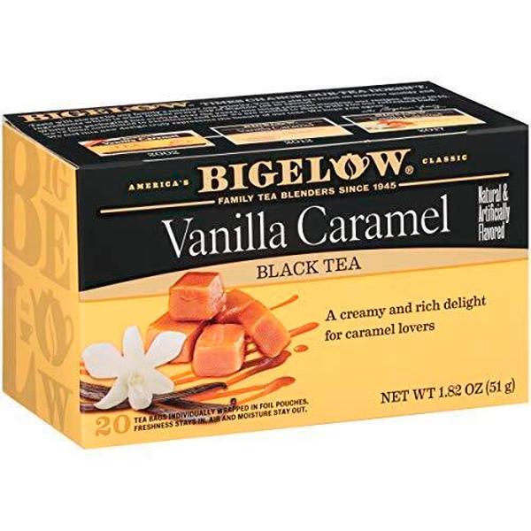 73798 1.82 oz Vanilla Caramel Black Tea - 20 Bags