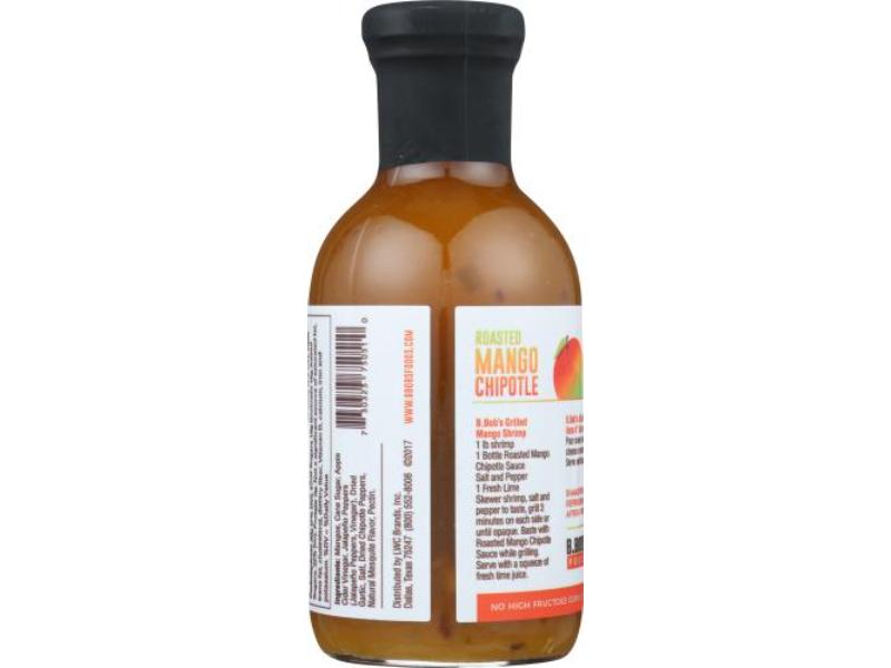Bronco Bob s - Chipotle Sauce - Roasted Mango - Case of 6 - 15.5 fl oz.