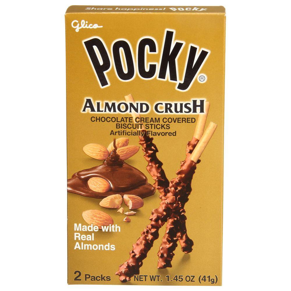 UPC 073141110815 product image for 352656 Pocky Almond Crush Chocolate Cream Covered Biscuit Sticks, 1.45 oz | upcitemdb.com