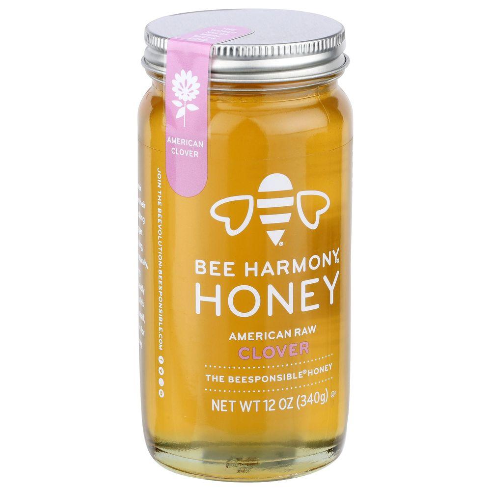 326724 12 oz American Raw Clover Honey