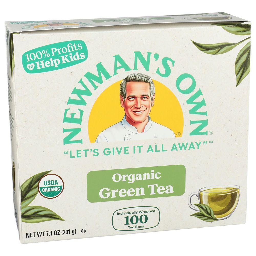 Newman s Own Organics Organic Green Tea 100 Bag(S)