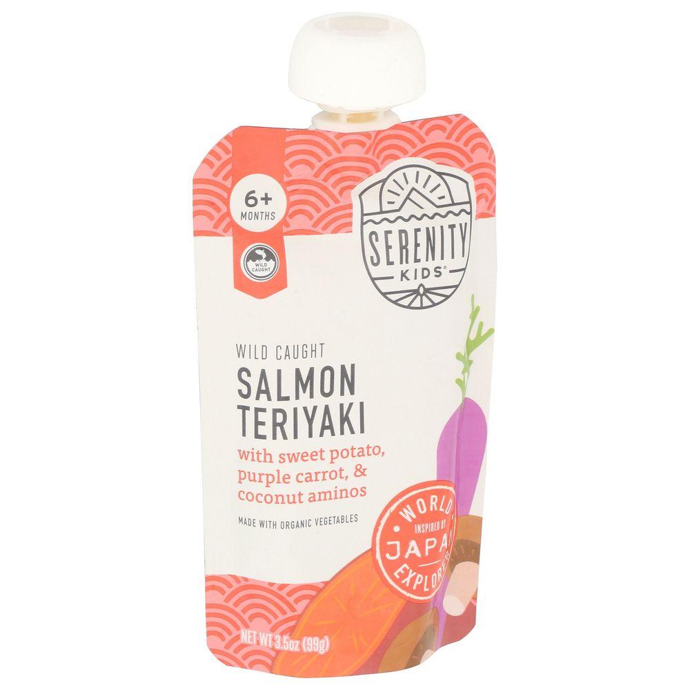 Serenity Kids Wild Caught Salmon Teriyaki 6+ Months 3.5 oz (99 g)