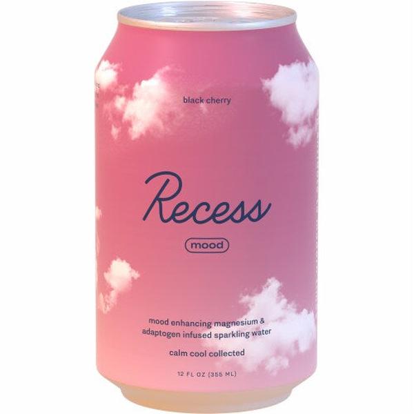 381167 12 fl oz Mood Black Cherry Infused Sparking Water