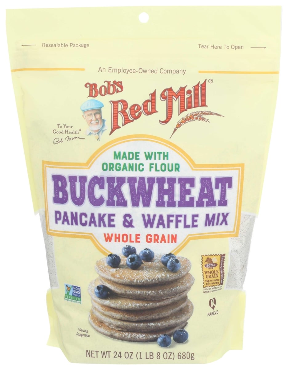 BUCKWHEAT WHOLE GRAIN PANCAKE & WAFFLE MIX