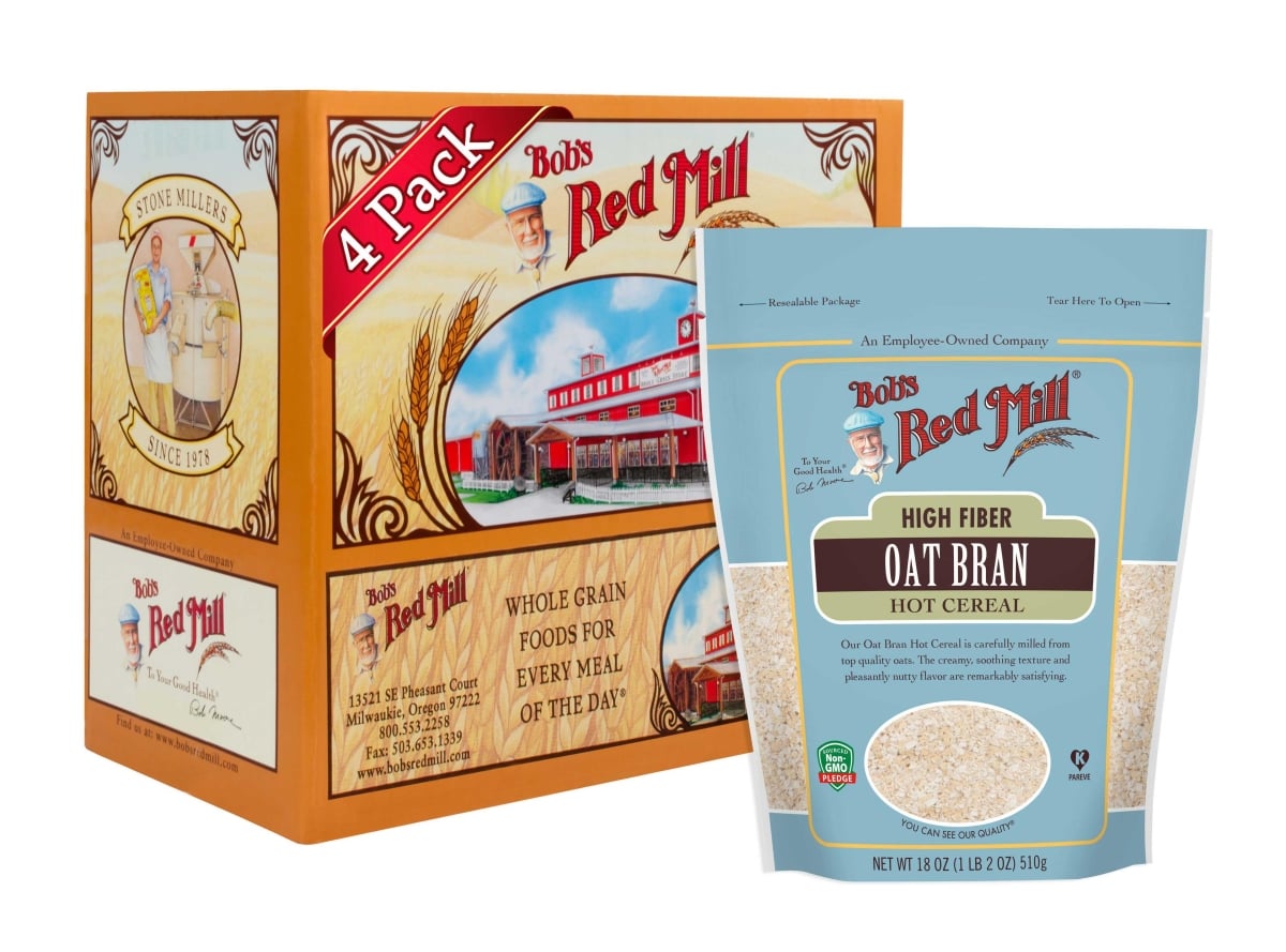 Bob's Red Mill Organic High Fiber Oat Bran Hot Cereal