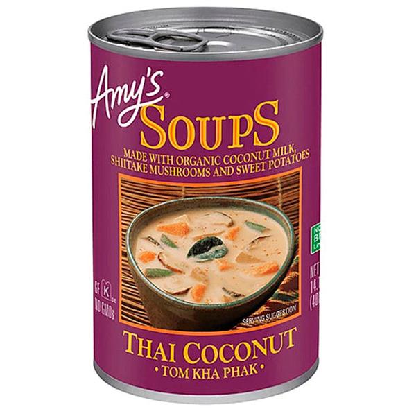 210118 14.1 oz Thai Coconut Tom Kha Phak Organic Soups