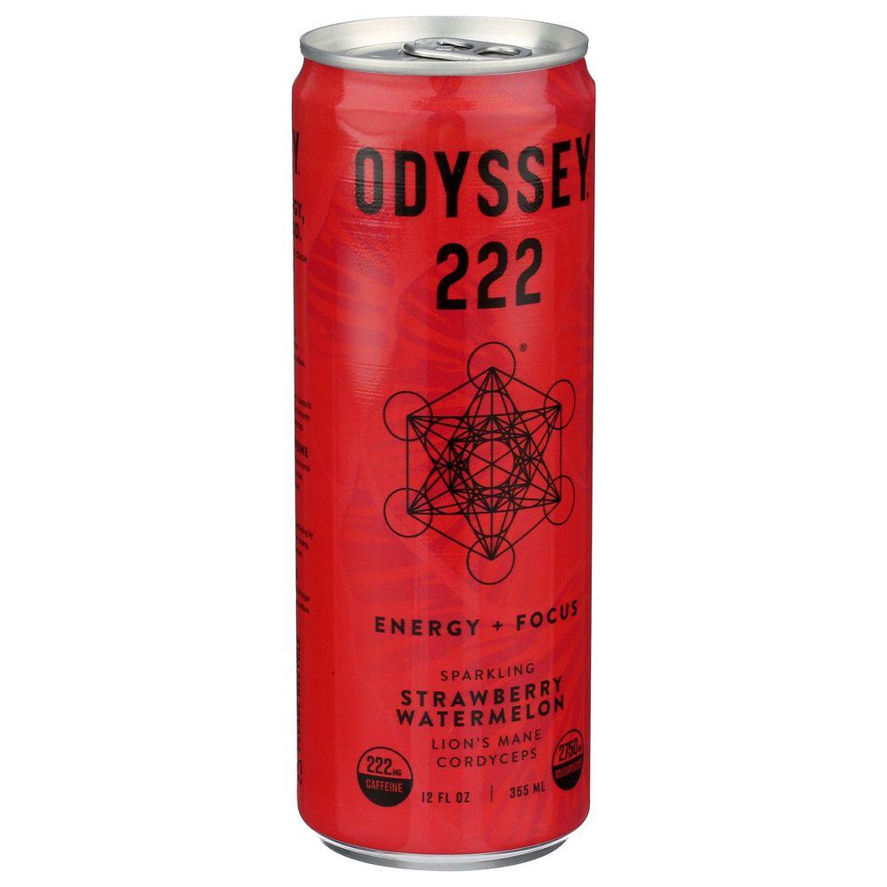 12 fl oz Strawberry Watermelon Sparkling Energy Plus Focus Drink