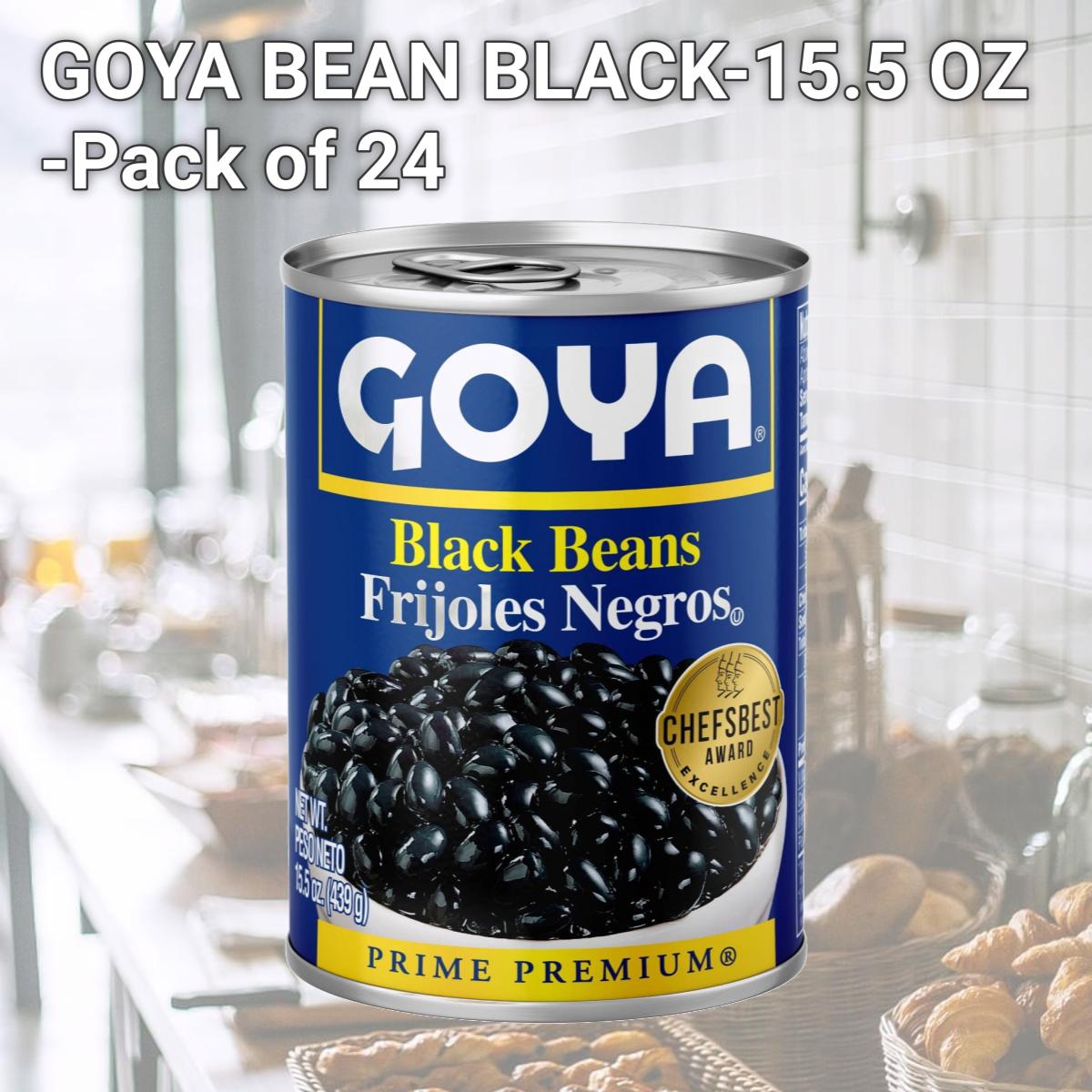 Picture of GOYA BEAN BLACK-15.5 OZ -Pack of 24