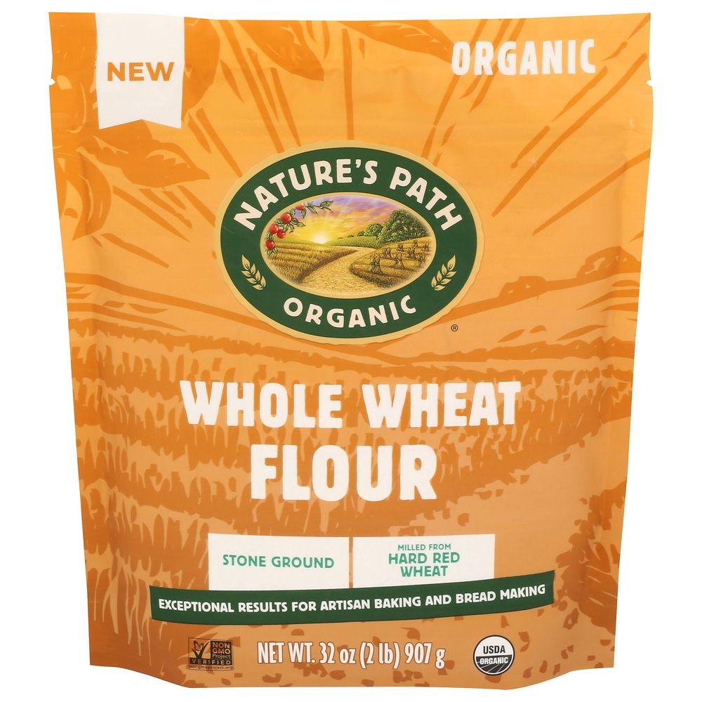 Natures Path 2316049 Organic Whole Wheat Flour, 32 oz