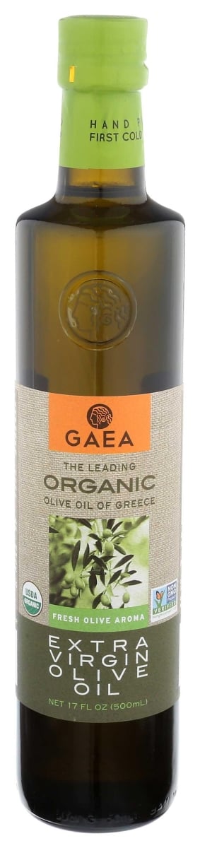 Gaea Organic Extra Virgin Olive Oil 16.9 fl oz (500 ml)