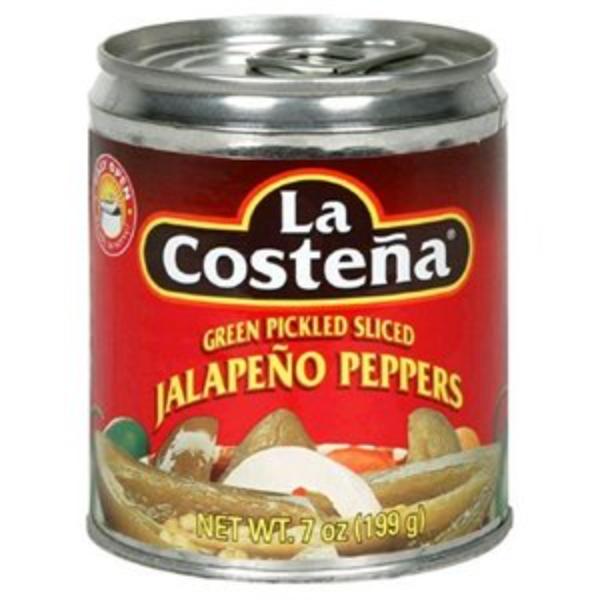25375 7 oz Sliced Jalapeno Pepper