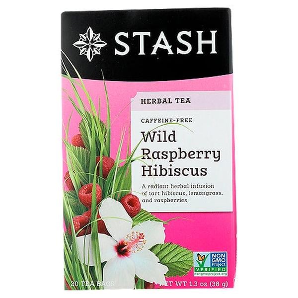 Herbal Tea-Wild Rasberry Stash Tea 20 Bag