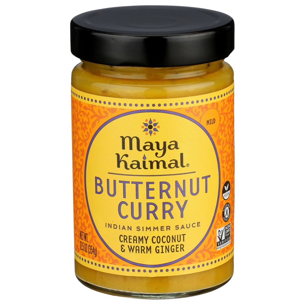 12.3 fl oz Mild Butternut Curry Indian Simmer Sauce