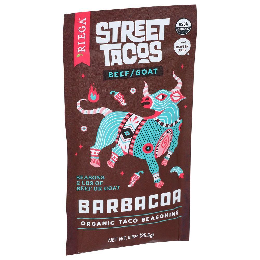 Organic Barbacoa Street Taco Seasoning - Pack of 8