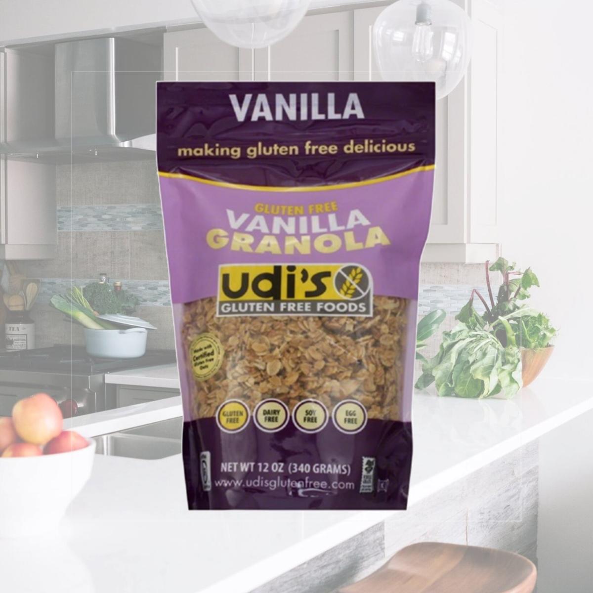 Picture of UDIS GRANOLA GF Vanilla BAG-11 OZ -Pack of 6