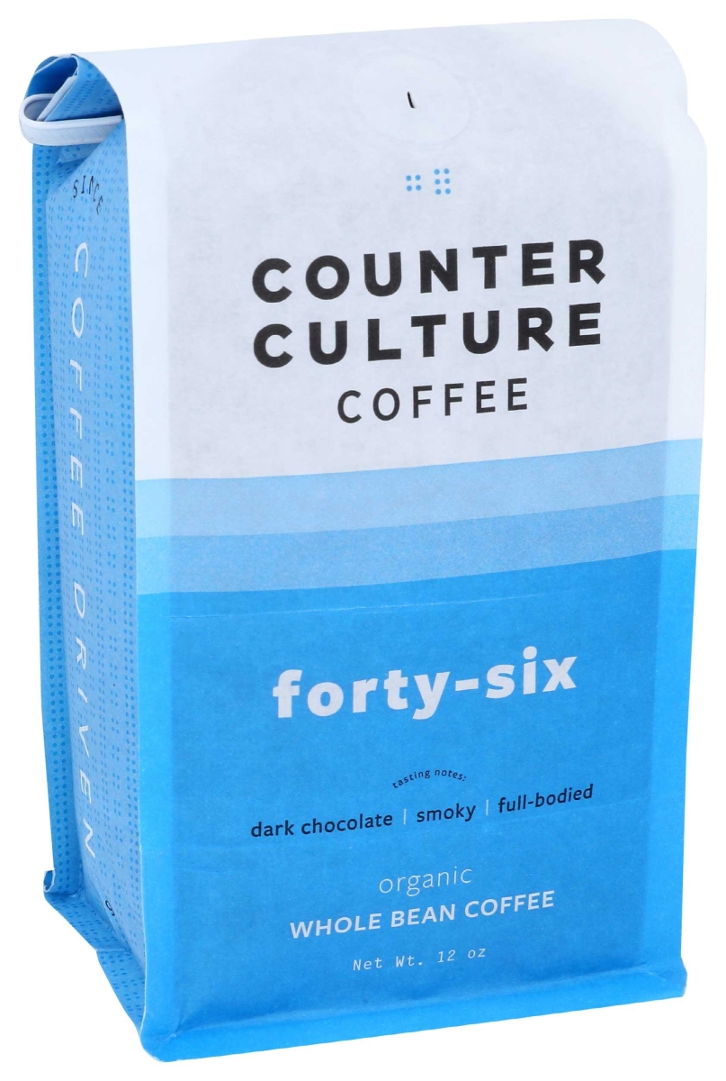 379426 Forty Six Organic Whole Bean Coffee, 12 oz