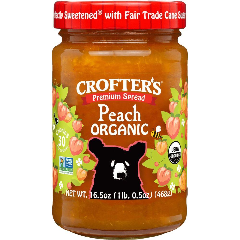 Crofter s Organic Premium Spread Peach
