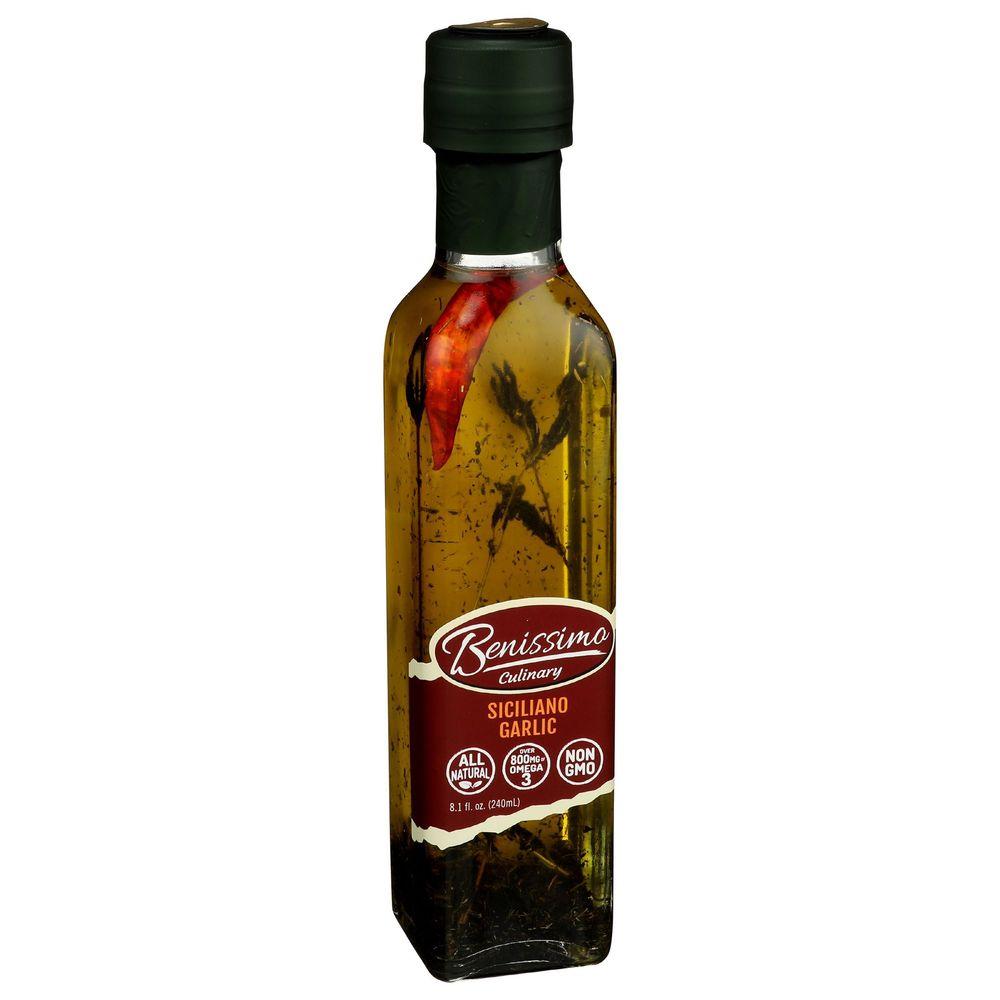 35402 Garlic Extra Virgin Olive Oil, 8.1 oz