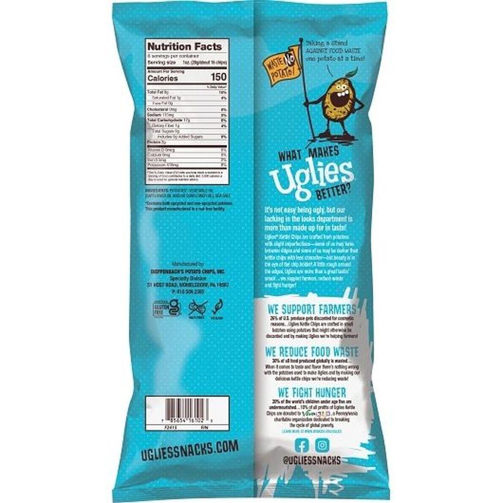 324726 Sea Salt Kettle Chips, 6 oz