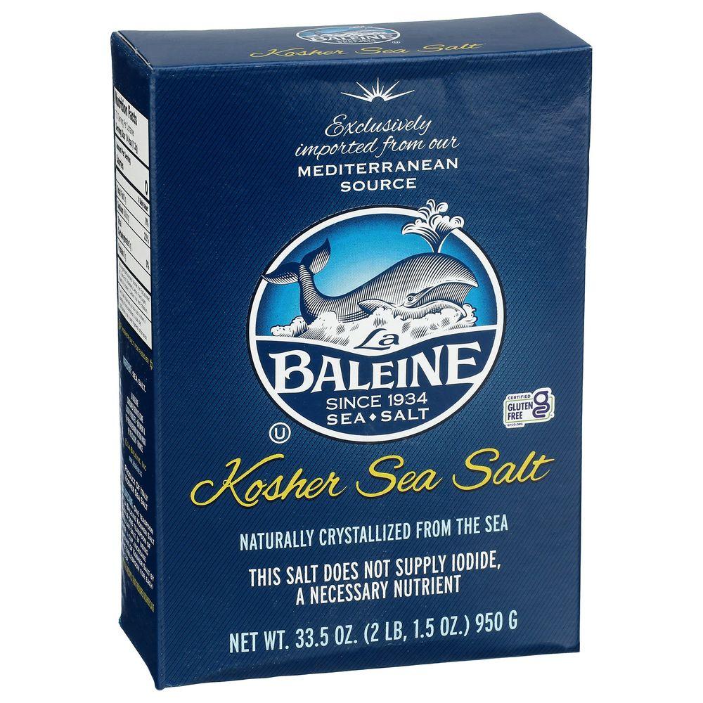 SEA SALT, KOSHER SALT