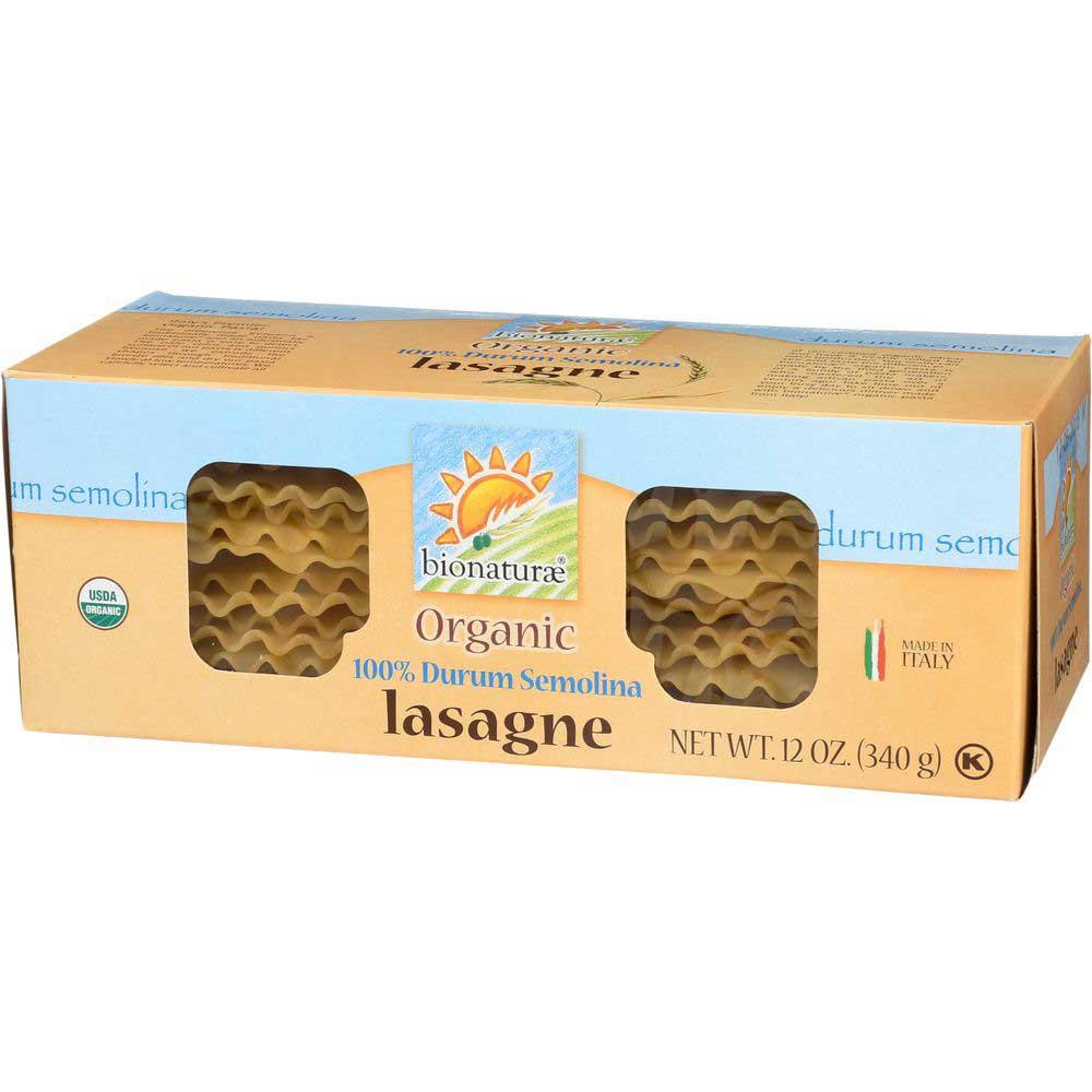 403930 Organic Lasagna Pasta, 12 oz